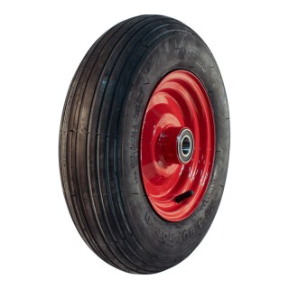 pneu + roue 4.80/4.00-8 2.50Ax8H2 ET0 NL75mm métal S-2301 Rouge
