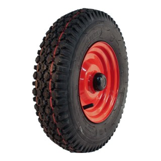 pneu + roue 4.80/4.00-8 2.50Ax8H2 ET0 NL90mm métal V-6602 Rouge