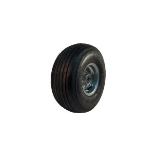 luchtband + wiel 15x6.00-6 4.50Ax6 ET0 NL90mm staal V-3503HD grijs