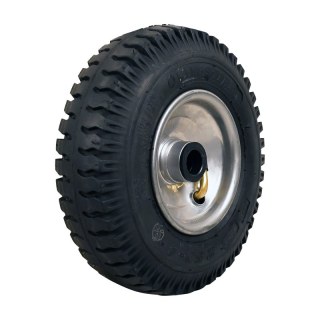 air tire + wheel 2.50-4 2.10x4 ET0 roller bearing Ø20 NL50mm steel V-6606 silver grey