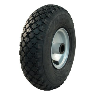 air tire + wheel 3.00-4 2.10x4 ET0 NL69mm steel S-2303 grey