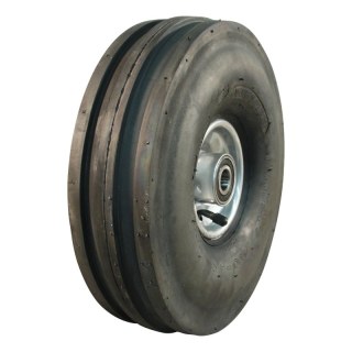 Komplettrad 4.00-4 2.10x4H2 ET0 NL75mm Stahl V-8502 Grau