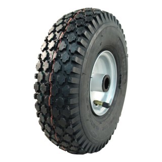 pneu + roue 4.10/3.50-4 2.10x4 ET0 NL69mm métal V-6602 gris