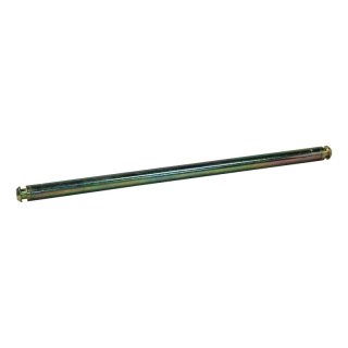 container essieu Ø21,5mm 460mm St 37-2, jaune zinc
