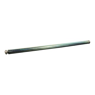 container essieu Ø21,5mm 552mm St 37-2, jaune zinc
