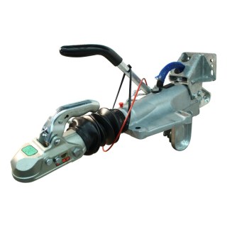 timon à inertie KFG30-A mécanique , tête d'attelage support de roue jockey vissé