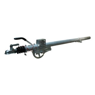 timon à inertie KR20-A5 mécanique têtes d'attelage support de roue jockey soudé 2500mm