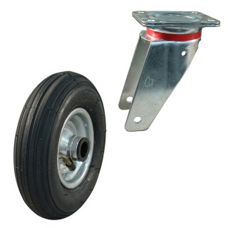 swivel castor 2.50-3 (210x65) 1.50-3 ET0 NL75mm steel C-248 grey 250mm 17 plate mounting ball bearing