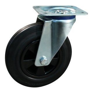 roulette pivotante 200mm série 01 ᠆ 15 montage de la plaque palier lisse