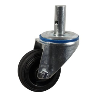 mandrino girevole serie 80mm 01 - 15 foro portabobina Pin