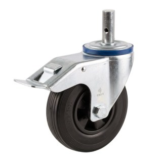 roulette pivotante avec frein 140mm série 01 ᠆ 15 goupille roulement à rouleaux