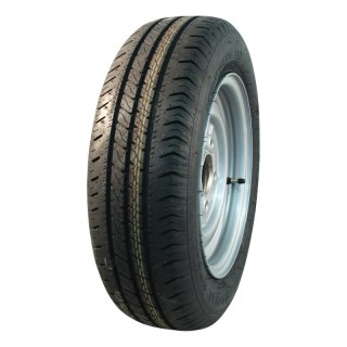 pneu + roue 155/70 R12C 4.00Bx12H2 ET0 60/100/4 métal Kargomax ST-6000 M+S gris argent