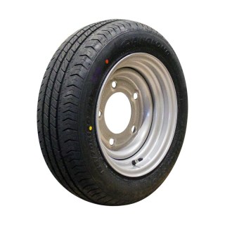 Komplettrad 155/70 R12C 5½Jx12H2 ET0 115/165.1/5 Stahl R701 M+S Silbergrau passend für Ifor Williams