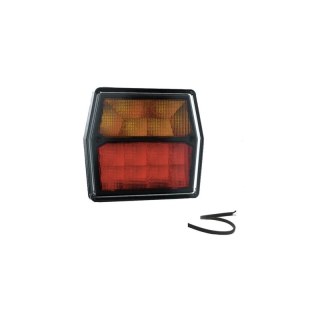 Feu arrière LED compact extrémité ouverte universel 12V