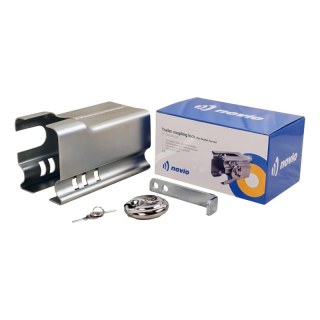 serrure d'attelage modèle de boîte de verrouillage courbé cadenas disque inclu