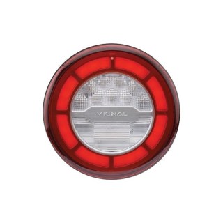 Feu arrière LED 24V avec connecteur AMP 4P MCP