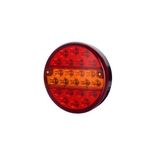 Lampe combinée LED 140mm. | 12-24V | 2.0m cable
