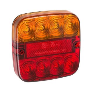 Feu arrière LED compact sans éclursaireur de plaque LED | 12-24V | 50cm cable