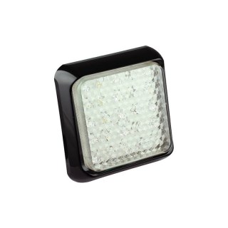 Feu de recul LED avec bord noir | 12-24V | câble de 40cm.