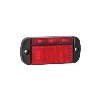 Feu de position LED rouge | 12-24V | 40cm de cable