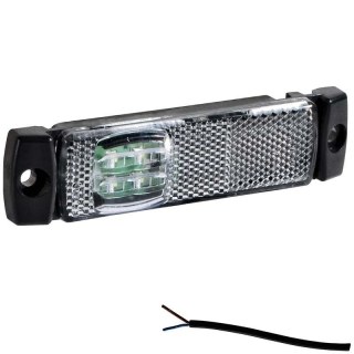 Feu de position LED blanc | 12-24V | câble de 500cm.
