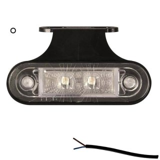 Feu de position LED blanc | 12-24V | 50cm. cable