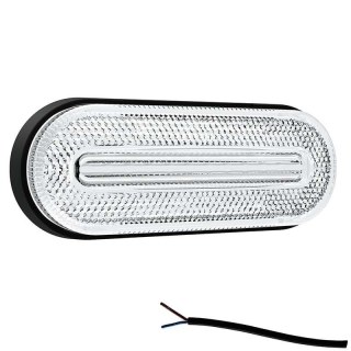 Feu de position LED blanc | 12-24V | 50cm. cable