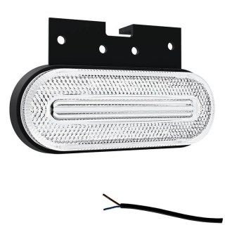 Feu de position LED blanc | 12-24V | 50cm. cable