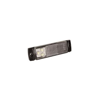 Feu de position LED blanc | 12-24V | 50cm. cable