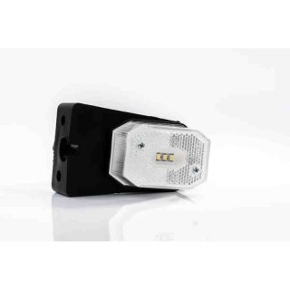 Feu de position LED blanc | 12-24V | 50cm. cable