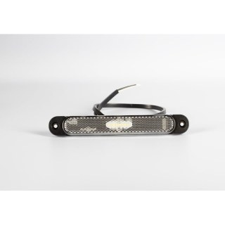 Feu de marquage LED Slimline blanc 12-24V 50cm cable