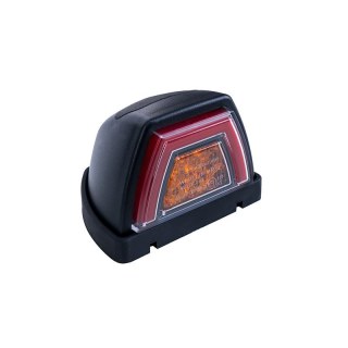 LED feu de position néon rouge incl. feu clignotant 12-24V, 50cm de cable