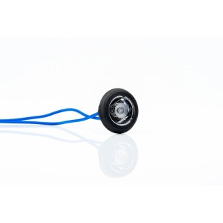 Feu de décoration compact à LED bleu 12/24V