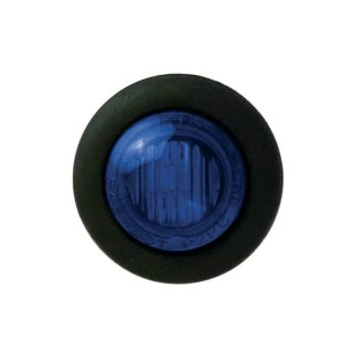 Feu de décoration LED bleu | 12-24V | câble 20cm
