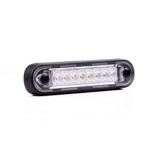 Feu de décoration à LED encastré/lang vert 12-24V | 0,15m. cable
