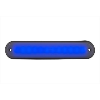 LED Eclairage intérieur compact / bleu / 15lm / 24V