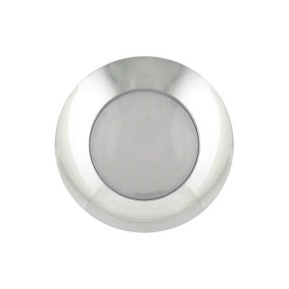 Eclairage intérieur LED | chrome | verre de lait | 12V | lumière blanche froide