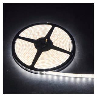 Strip LED sur bobine de 5m. | 12V | 1200 lumens par mètre | 6000K | IP68