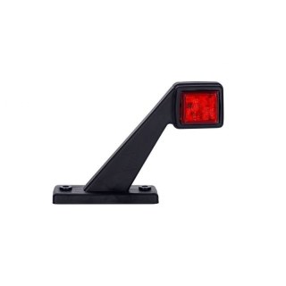 LED feu de gabarit LED gauche rouge/blanc 24V 50cm. cable