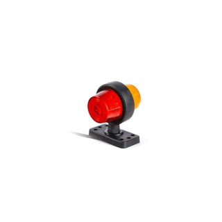 Feu de gabarit LED rouge/ambre 24V 45cm. cable