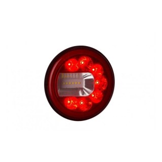 LED feu de recul/de brouillard gauche 120mm construction 12/24V 1.5m. K