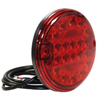 Feu de brouillard dynamique LED slimline | 12-24V | 150cm. de cable