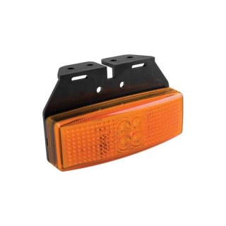Feu de position LED de couleur ambre | 12-24V | câble de 20cm