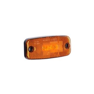 Feu de position LED orange | 12-24V | câble de 50cm.
