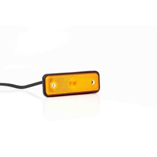 LED feu de position LED de couleur orange | 12-24V | cable de 50cm. | connecteur 0.75mm².