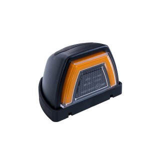 LED feu de position néon orange 12-24V, cable 50cm
