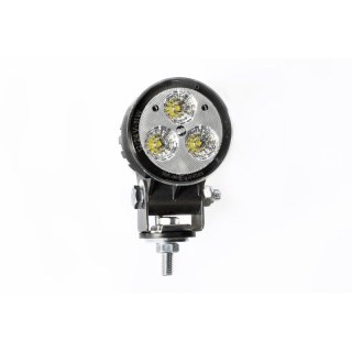 Feu de travail LED rond 1200lm , 12W , 12-24V , 1.5m. Cable