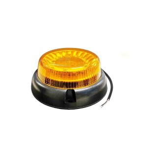 Gyrophare LED R65, rotatif, trois boulons, 24V, câble de 1,5m