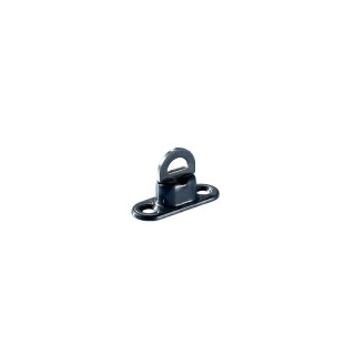 espagnolette noir pour œillet 17x11mm