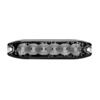 feu flash LED slimline, 6 LED's | R65 | amber